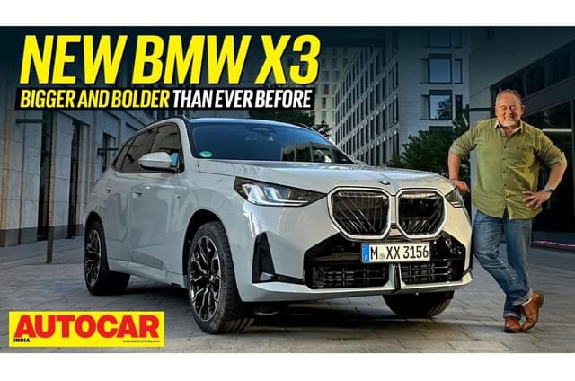 New BMW X3 video review